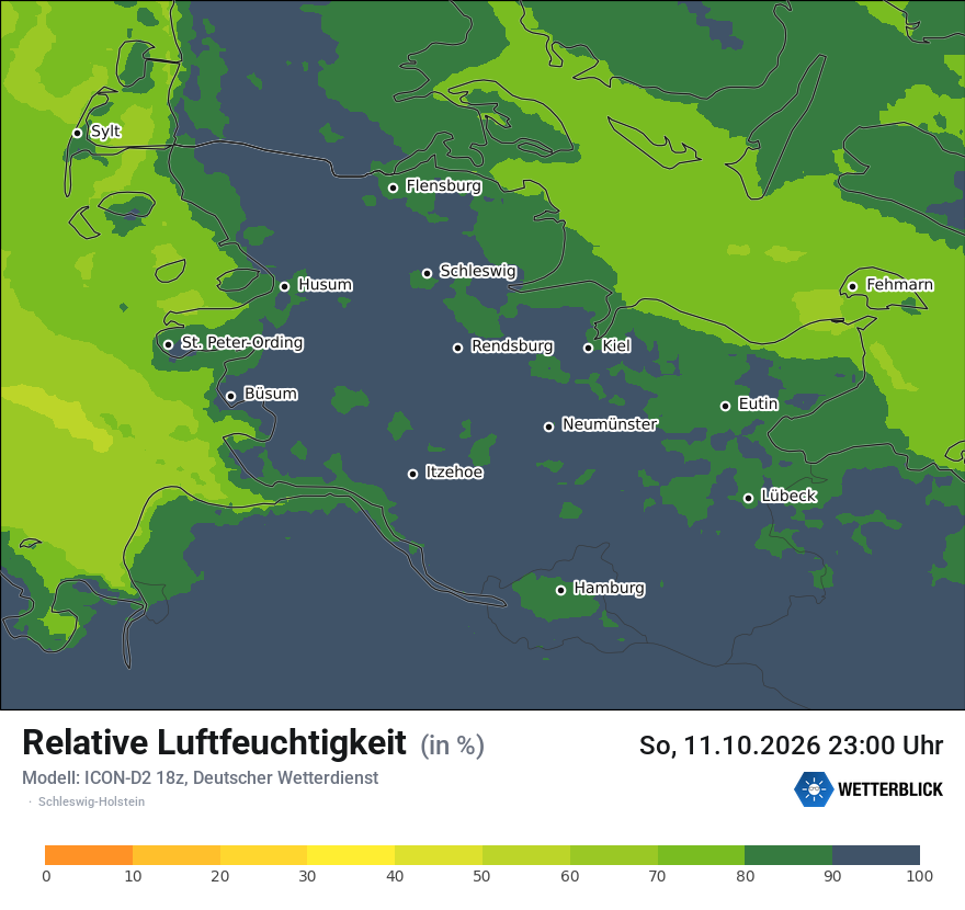 Modellkarte ICON-D2 – relhum – sh