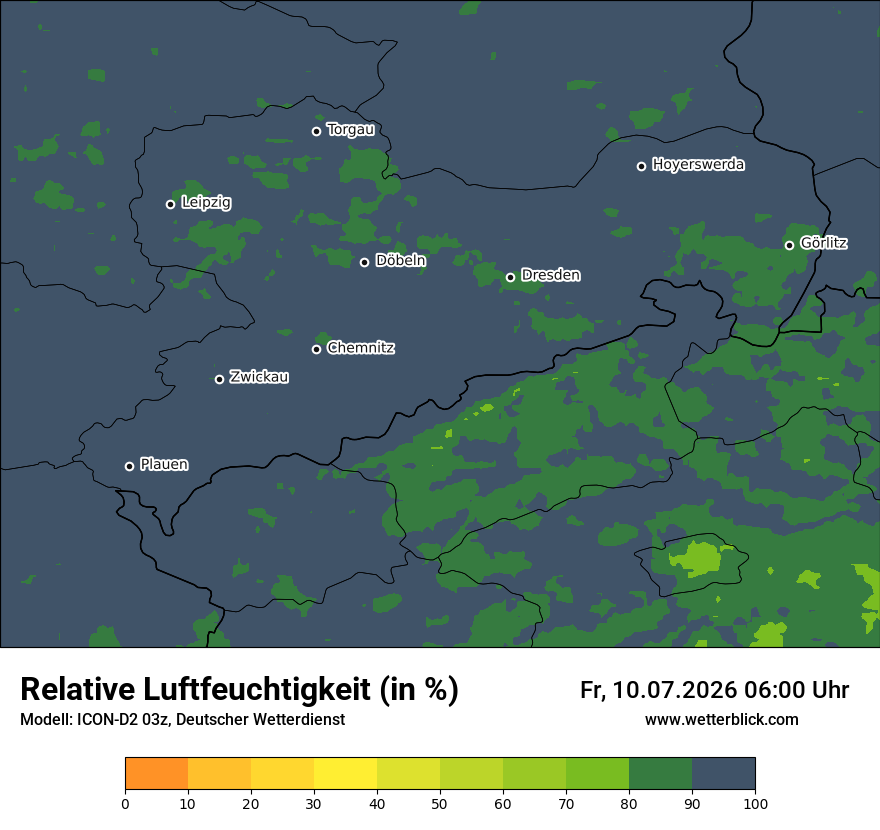 Modellkarte ICON-D2 – relhum – sn