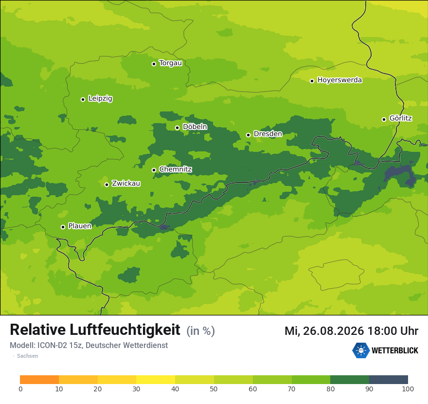 Modellkarte ICON-D2 – relhum – sn