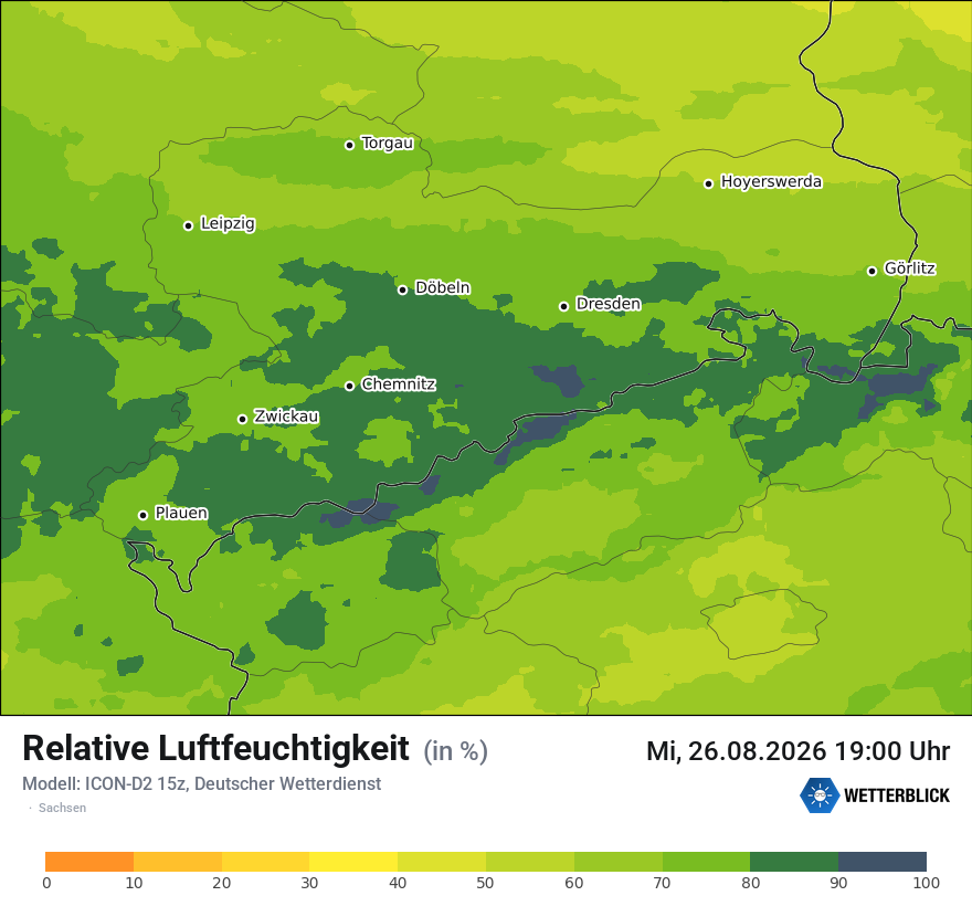 Modellkarte ICON-D2 – relhum – sn