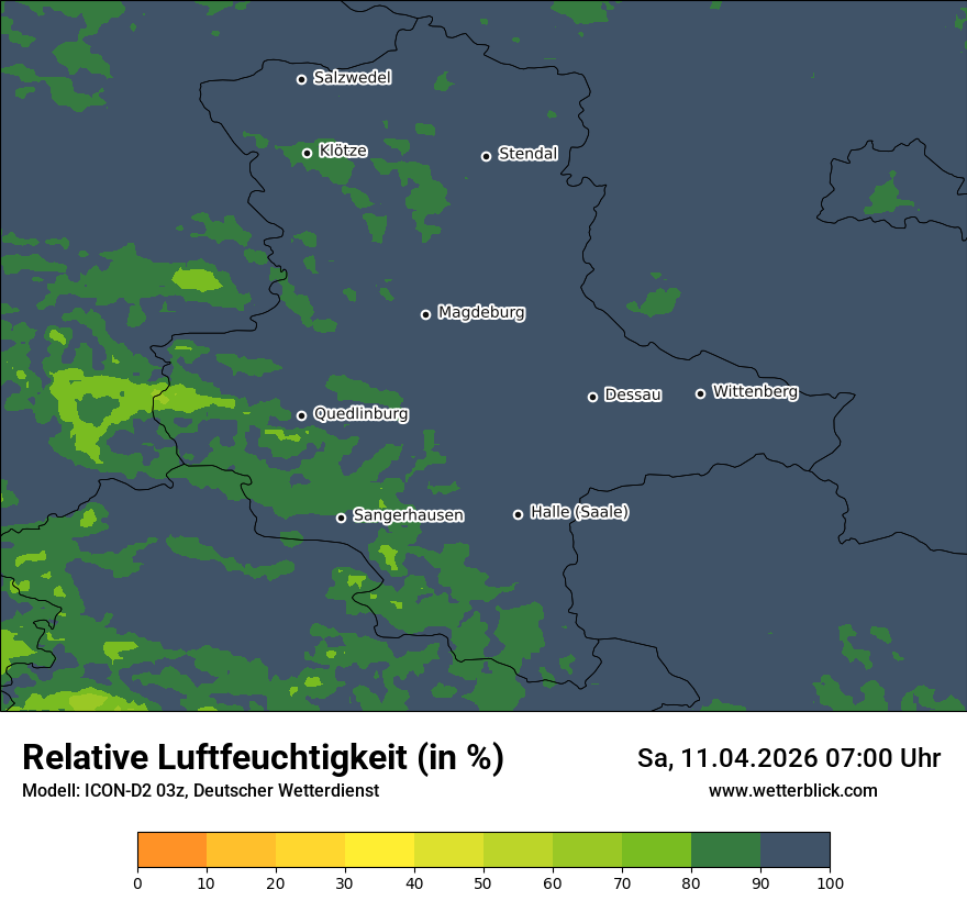 Modellkarte ICON-D2 – relhum – st