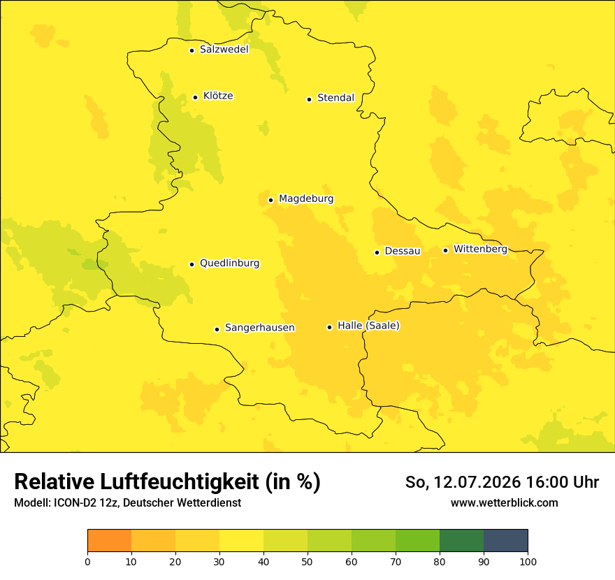 Modellkarte ICON-D2 – relhum – st