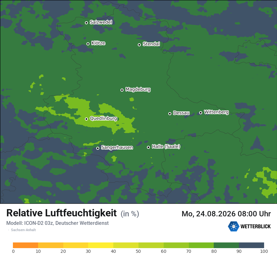 Modellkarte ICON-D2 – relhum – st