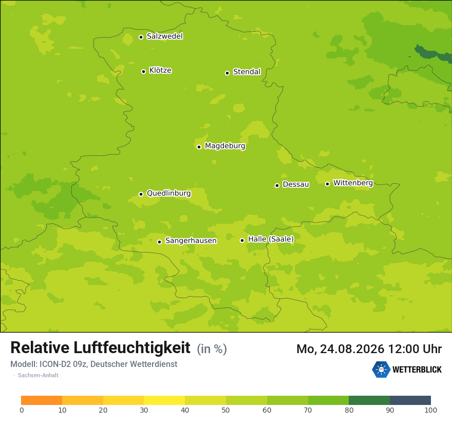 Modellkarte ICON-D2 – relhum – st