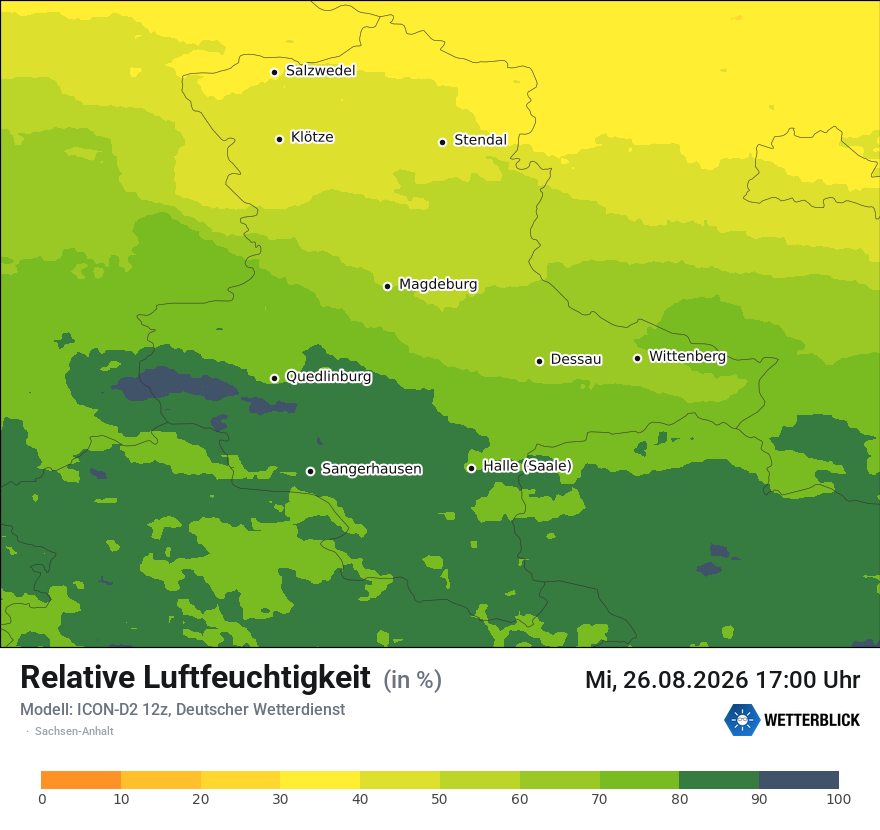 Modellkarte ICON-D2 – relhum – st