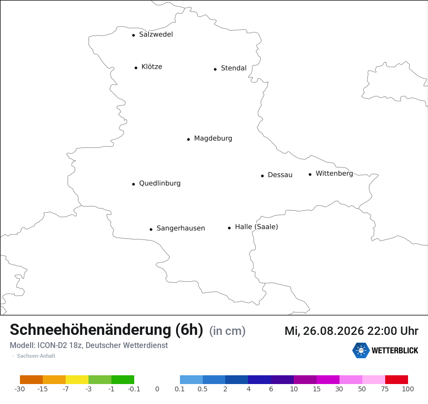Modellkarte ICON-D2 – snow_diff – st