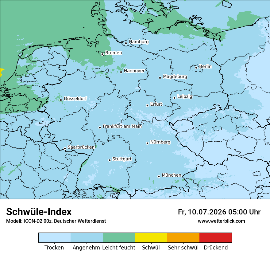 Modellkarte ICON-D2 – sui – deutschland