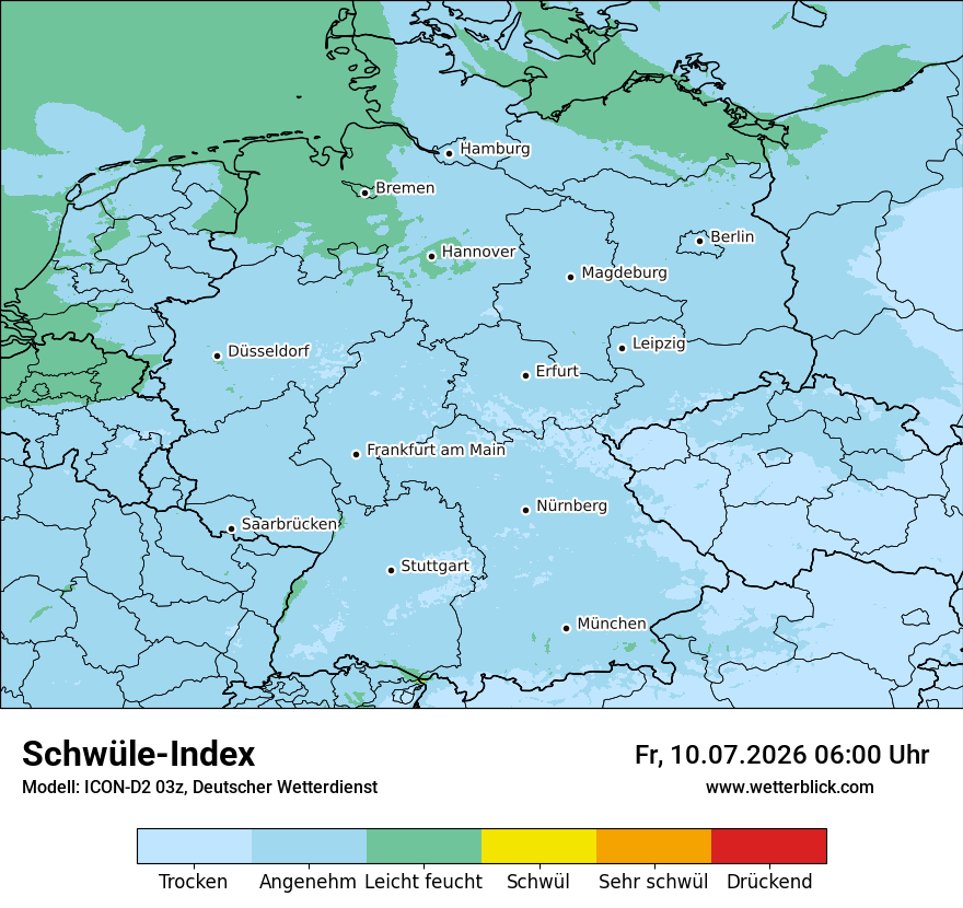 Modellkarte ICON-D2 – sui – deutschland
