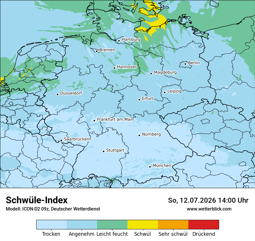 Modellkarte ICON-D2 – sui – deutschland