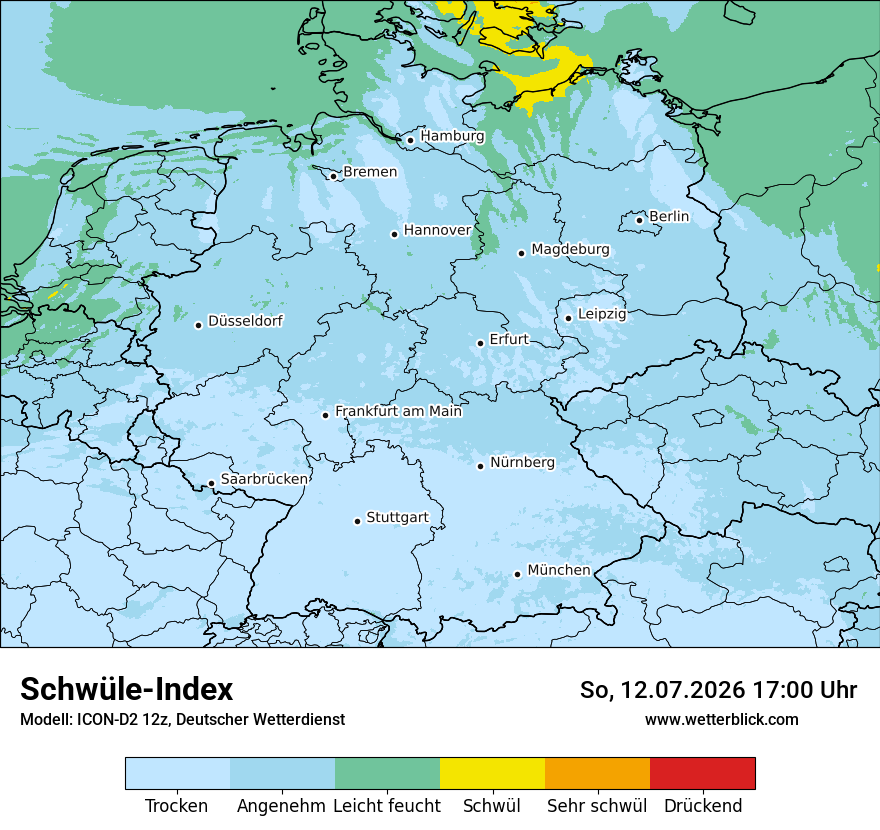 Modellkarte ICON-D2 – sui – deutschland
