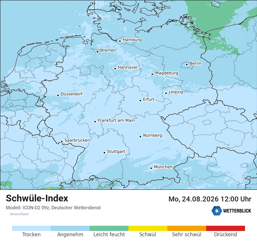 Modellkarte ICON-D2 – sui – deutschland