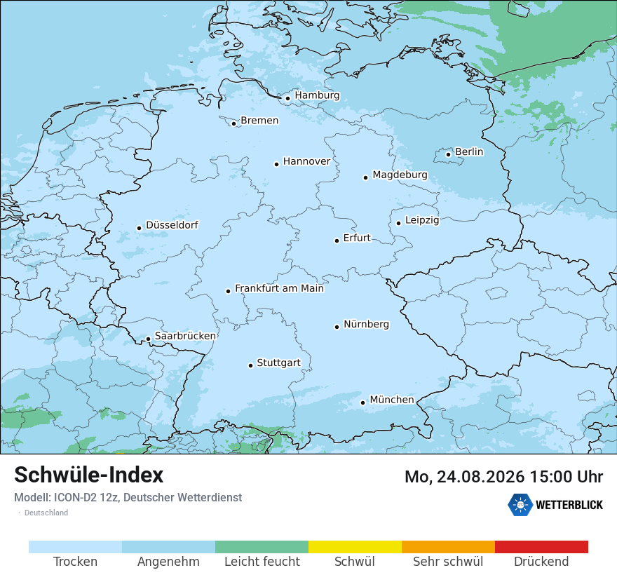 Modellkarte ICON-D2 – sui – deutschland