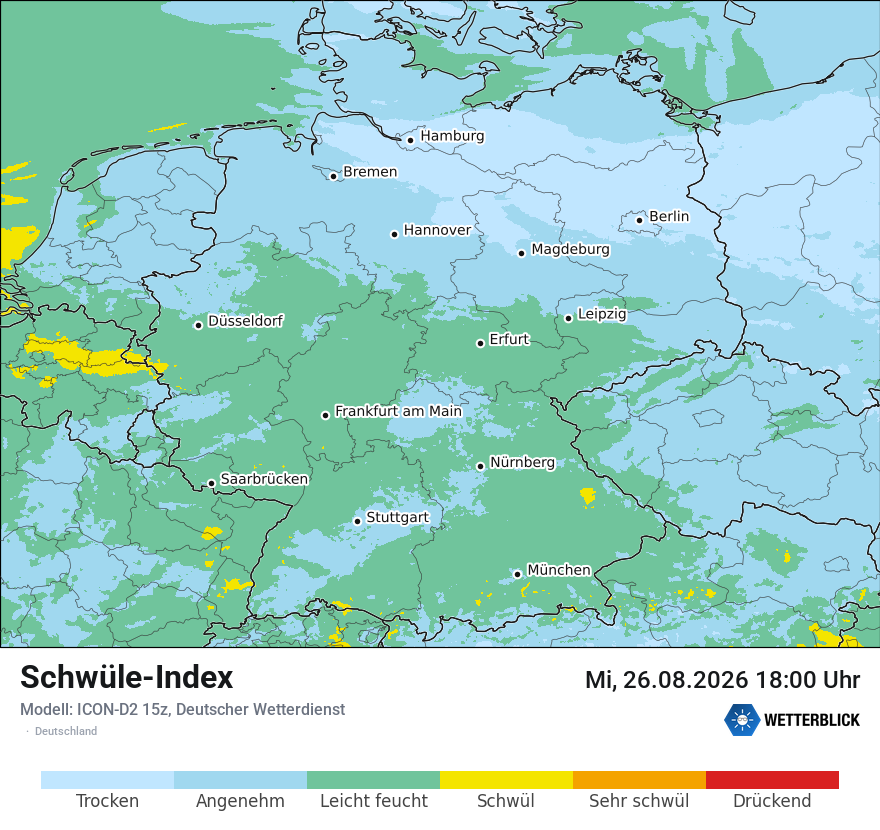 Modellkarte ICON-D2 – sui – deutschland