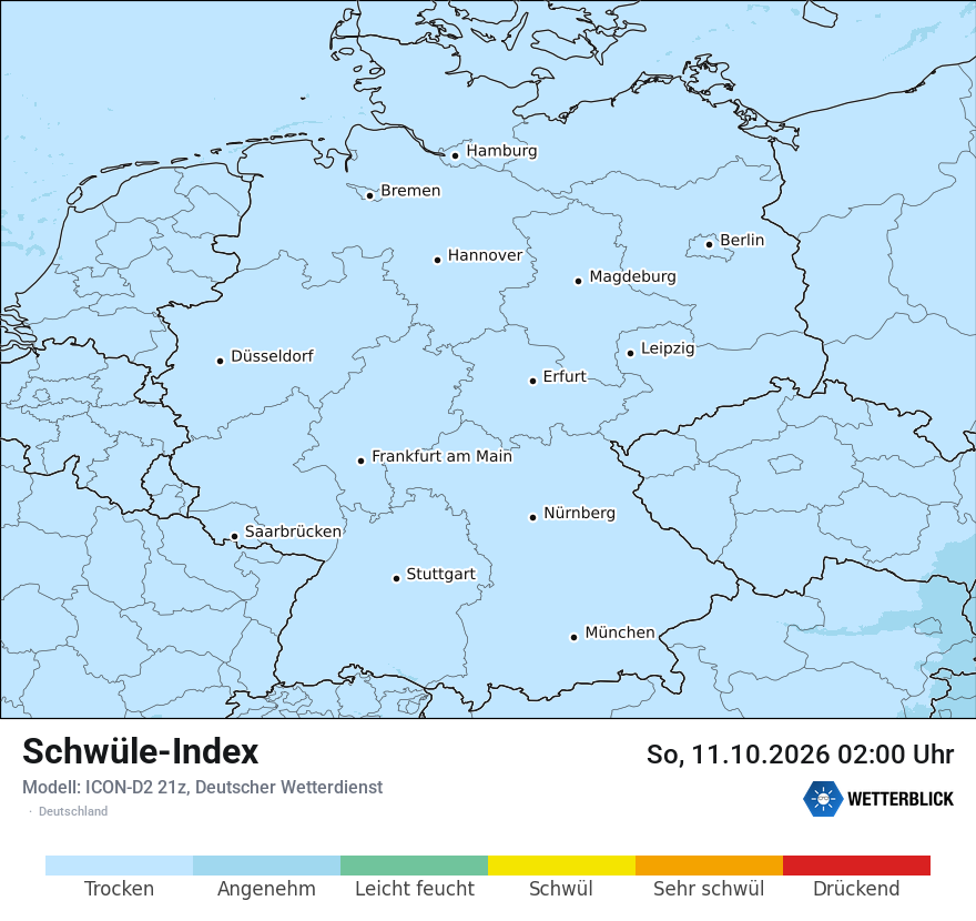 Modellkarte ICON-D2 – sui – deutschland
