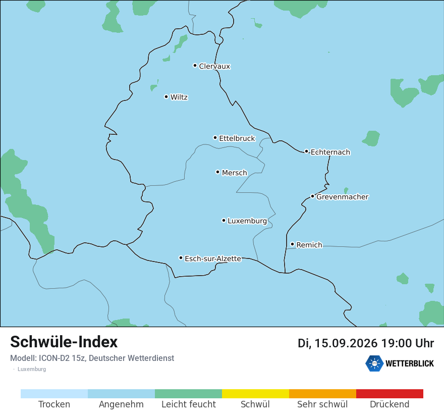 Modellkarte ICON-D2 – sui – luxemburg