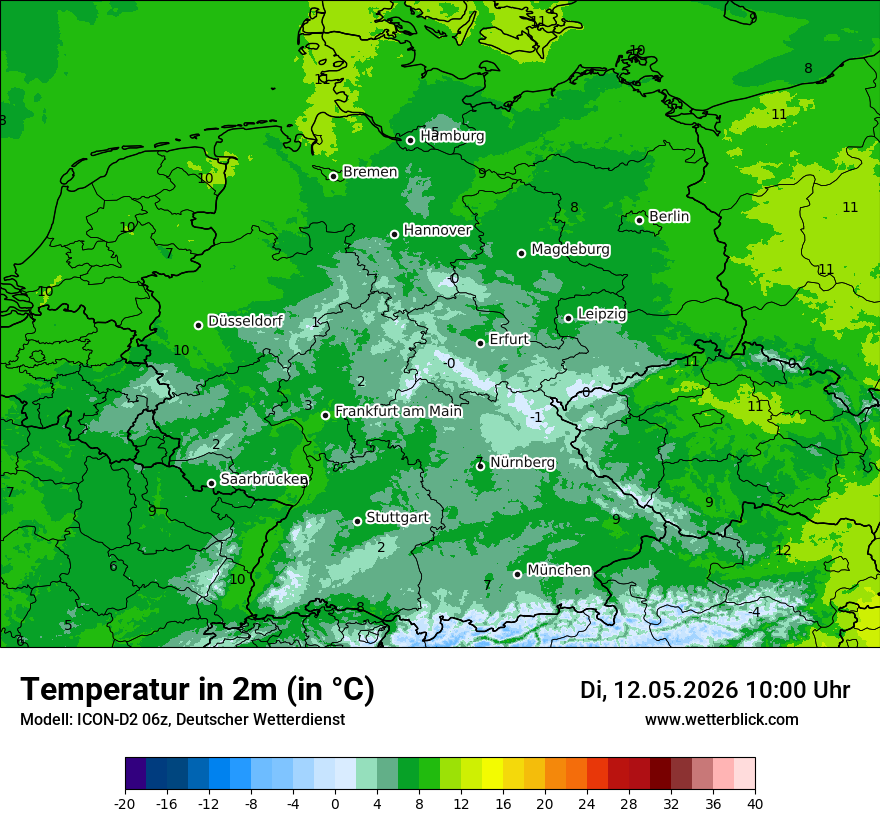 Wetterbild ICON-D2