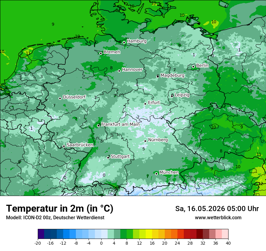 Wetterbild ICON-D2