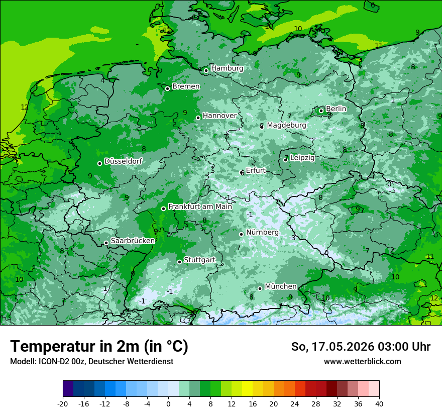 Wetterbild ICON-D2