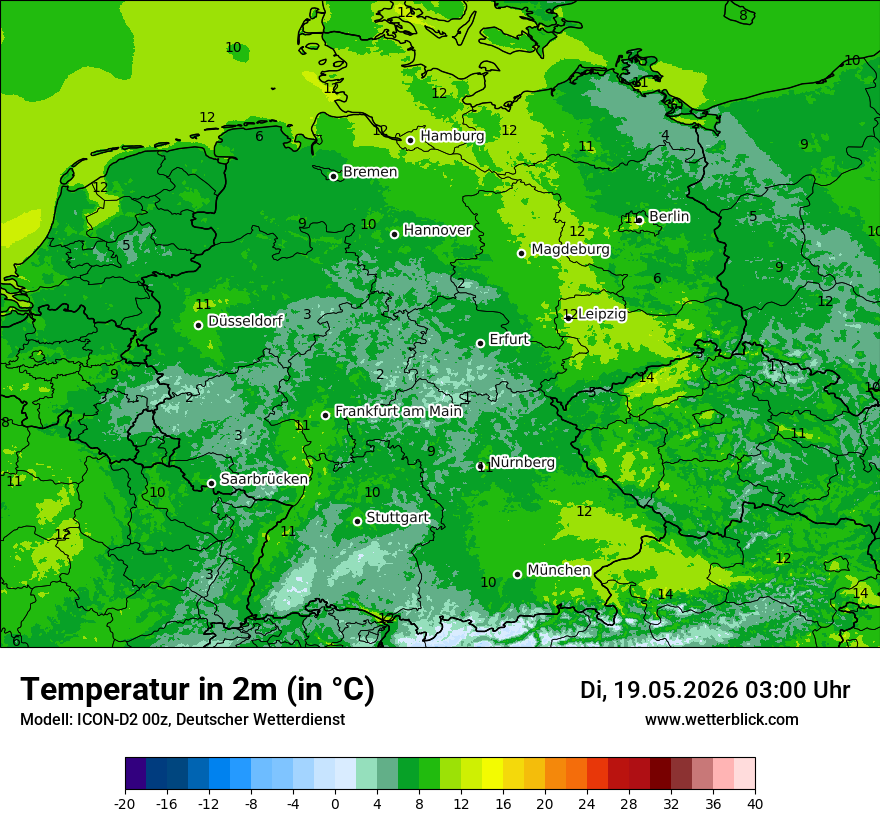 Wetterbild ICON-D2