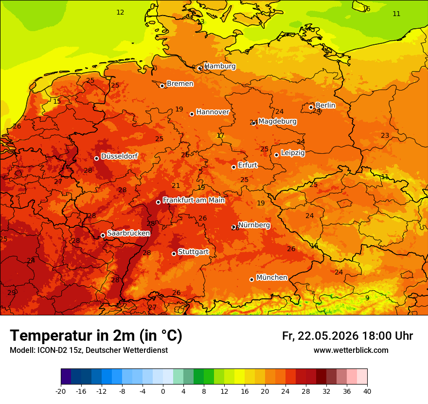 Wetterbild ICON-D2