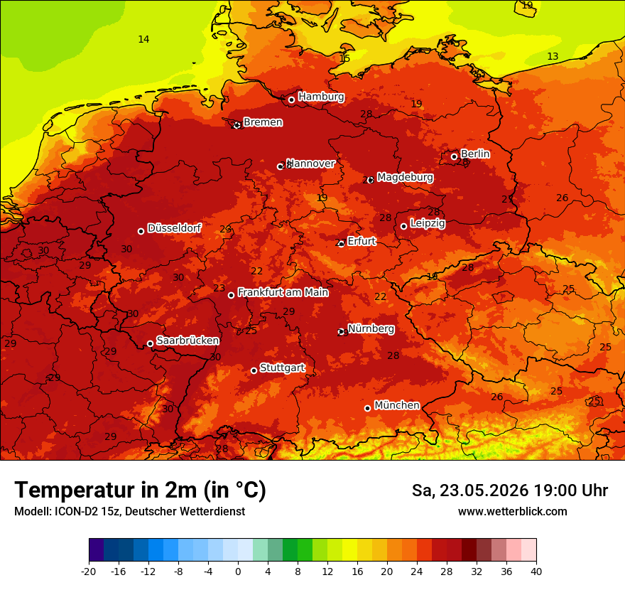Wetterbild ICON-D2
