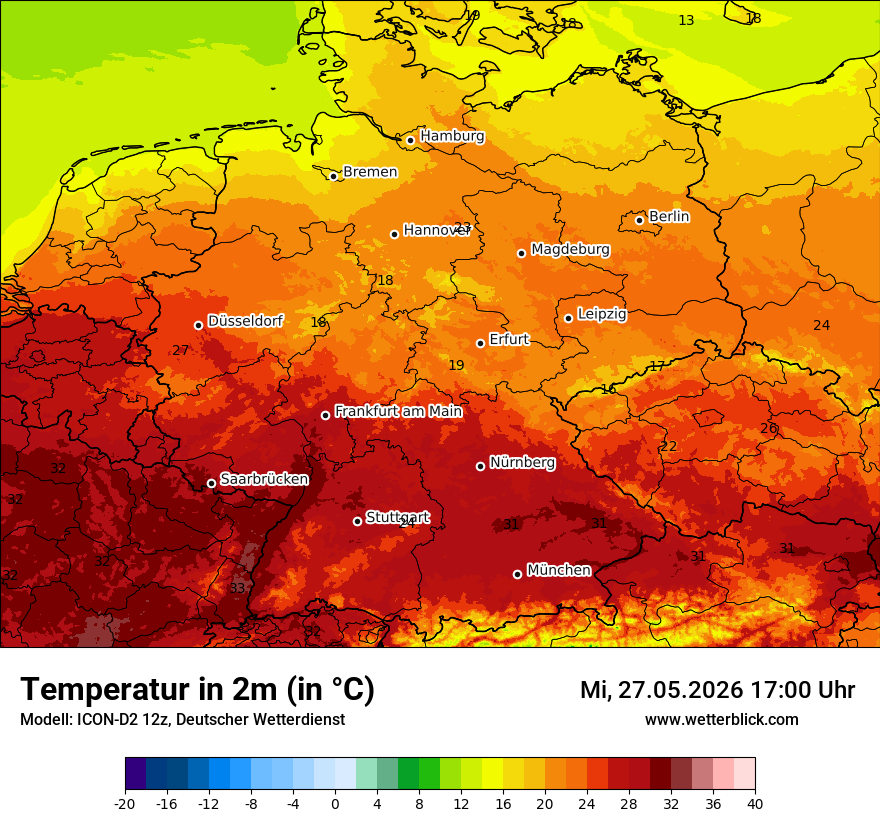 Wetterbild ICON-D2