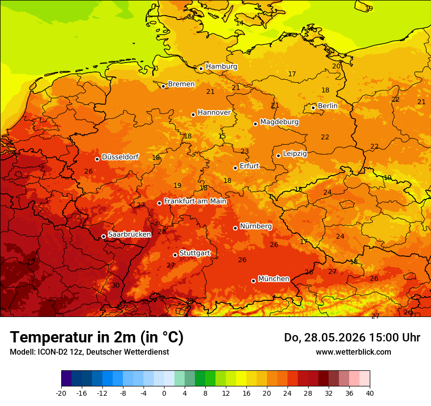 Wetterbild ICON-D2