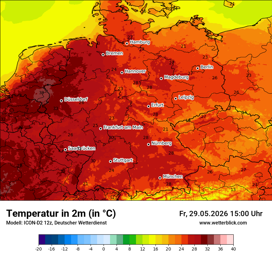 Wetterbild ICON-D2