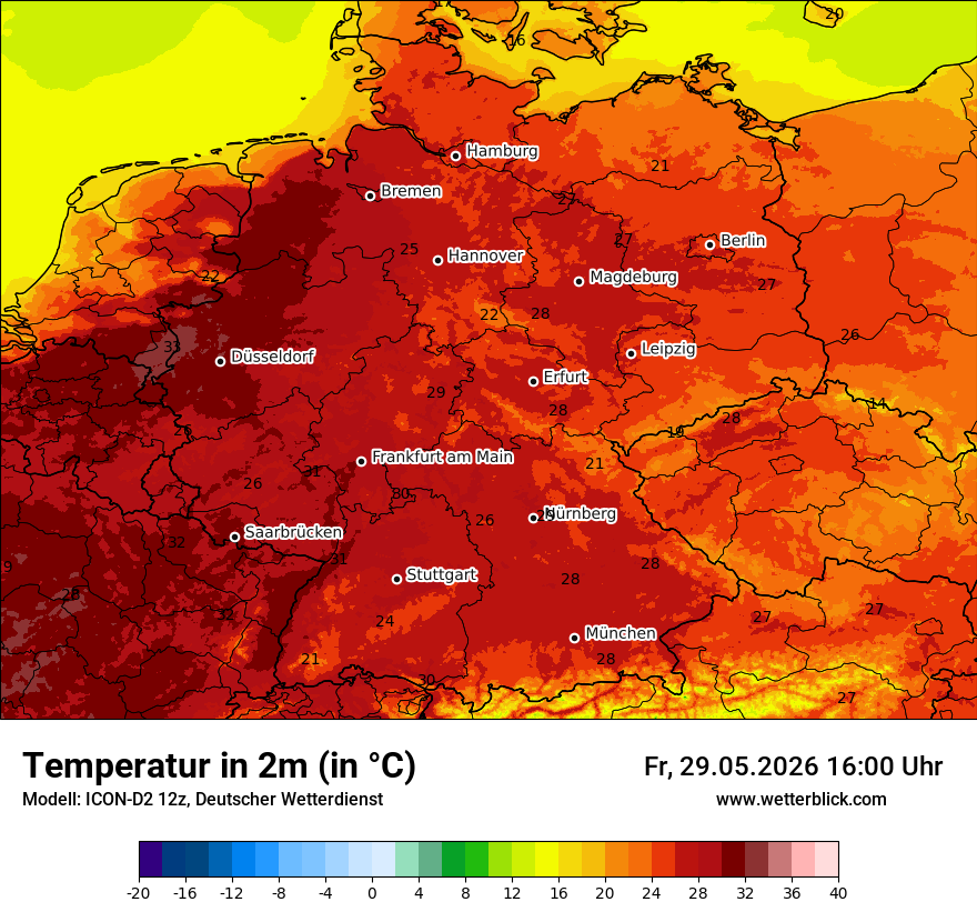 Wetterbild ICON-D2
