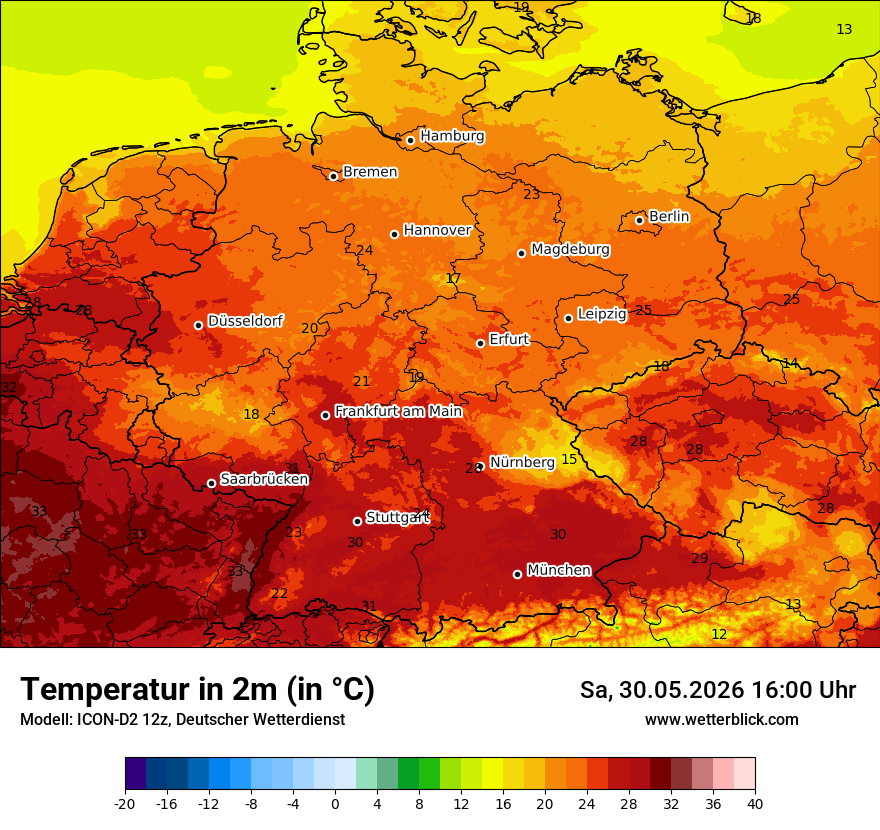 Wetterbild ICON-D2