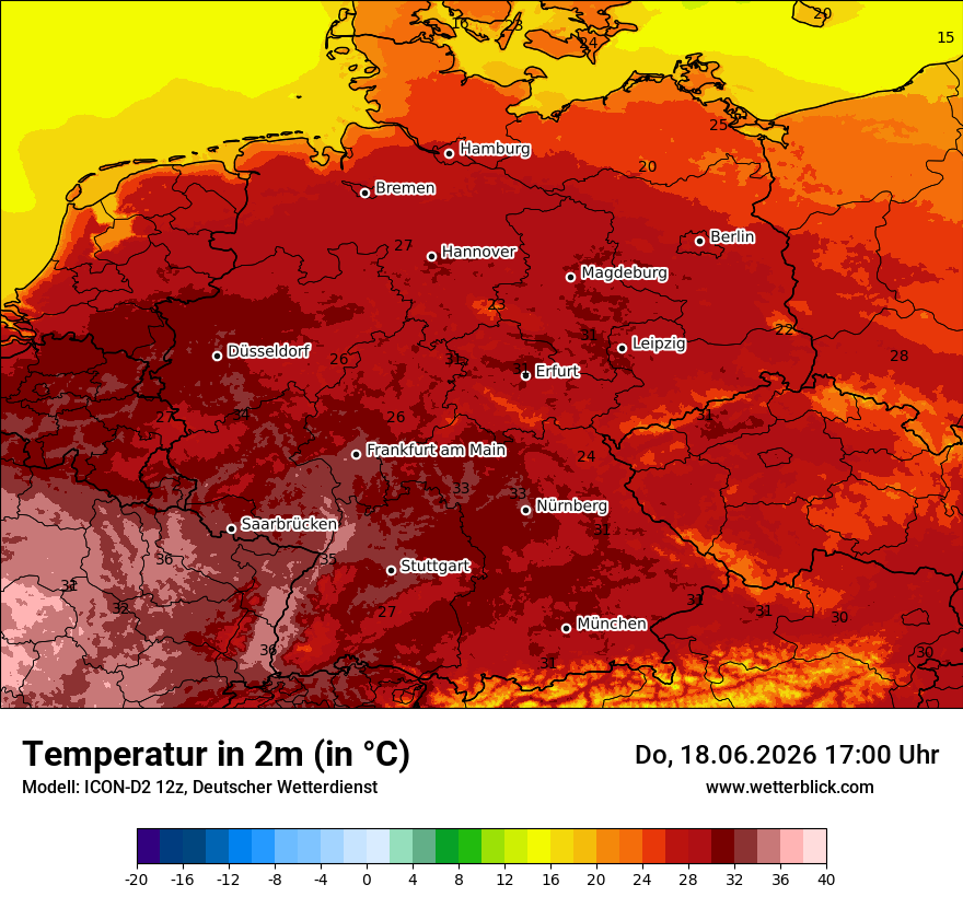 Wetterbild ICON-D2
