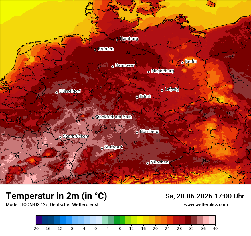 Wetterbild ICON-D2