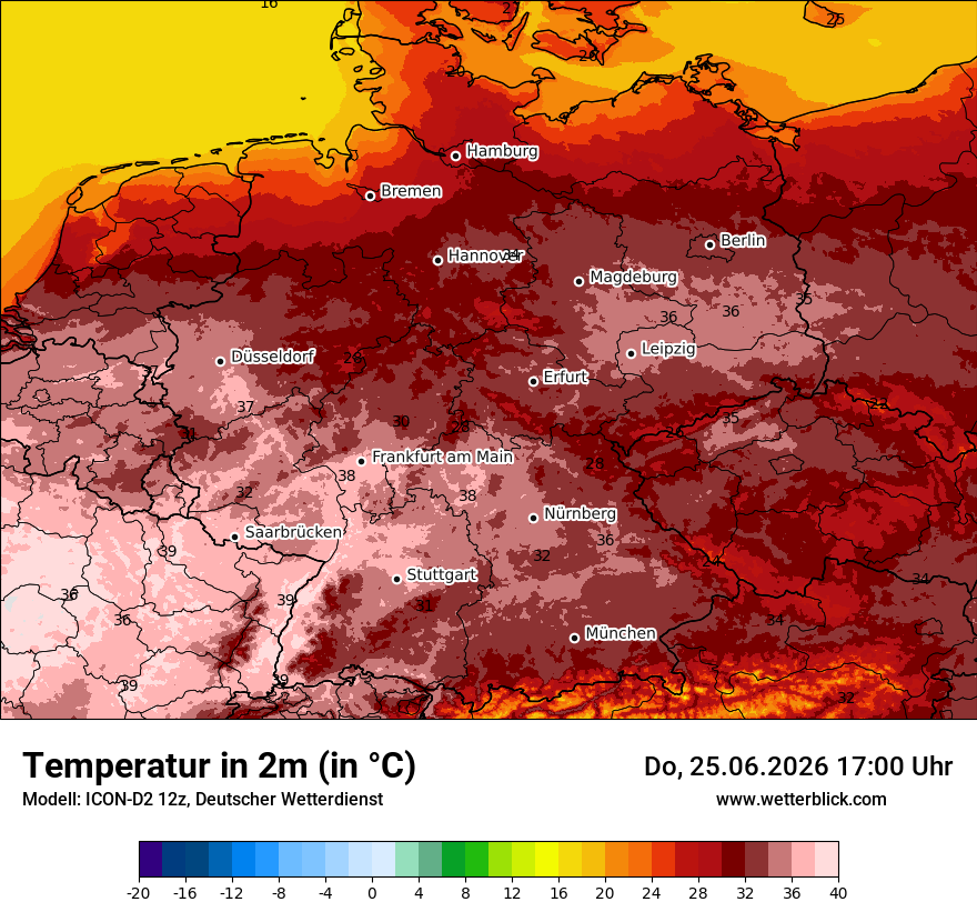 Wetterbild ICON-D2