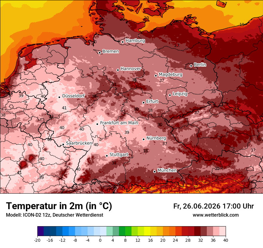 Wetterbild ICON-D2
