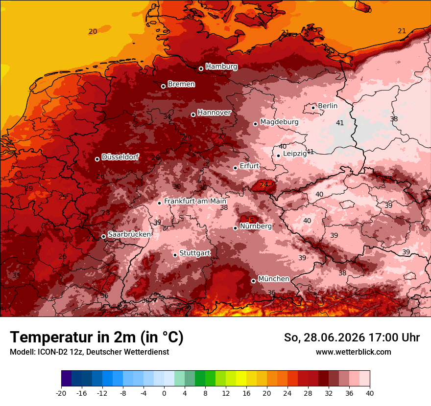 Wetterbild ICON-D2