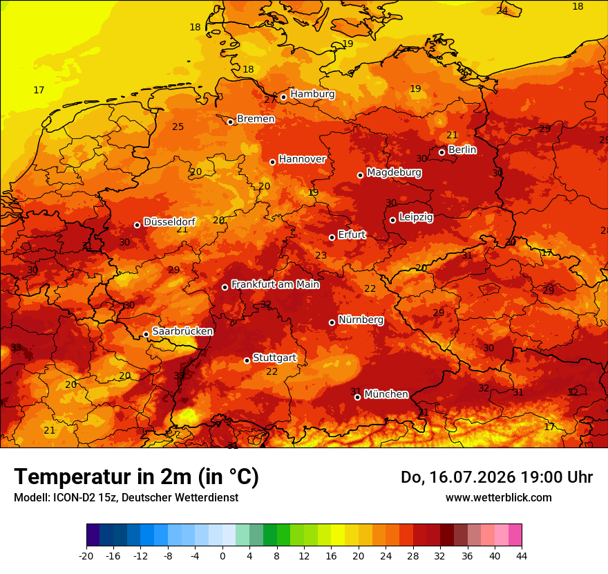 Wetterbild ICON-D2