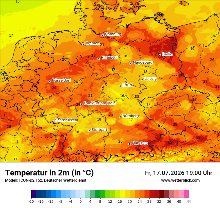 Wetterbild ICON-D2