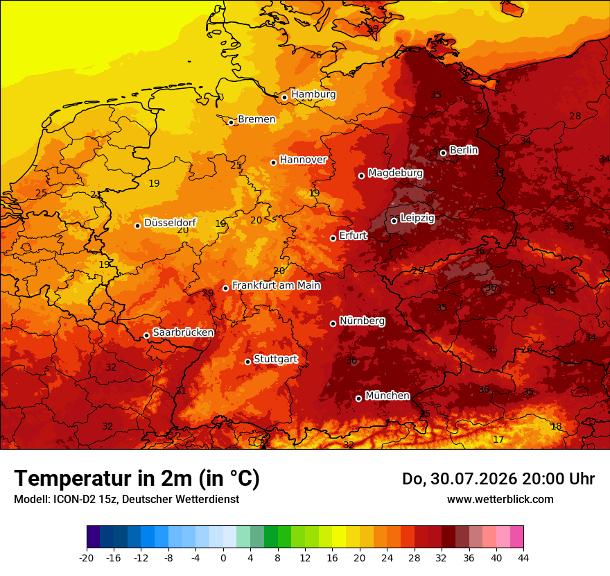 Wetterbild ICON-D2