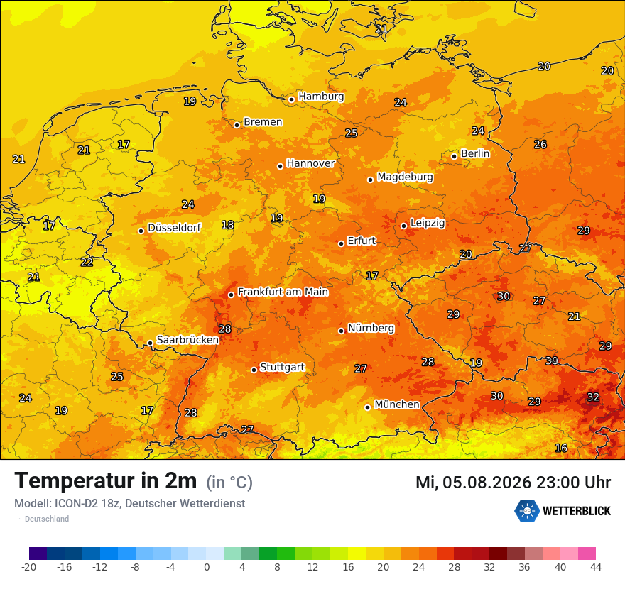 Wetterbild ICON-D2