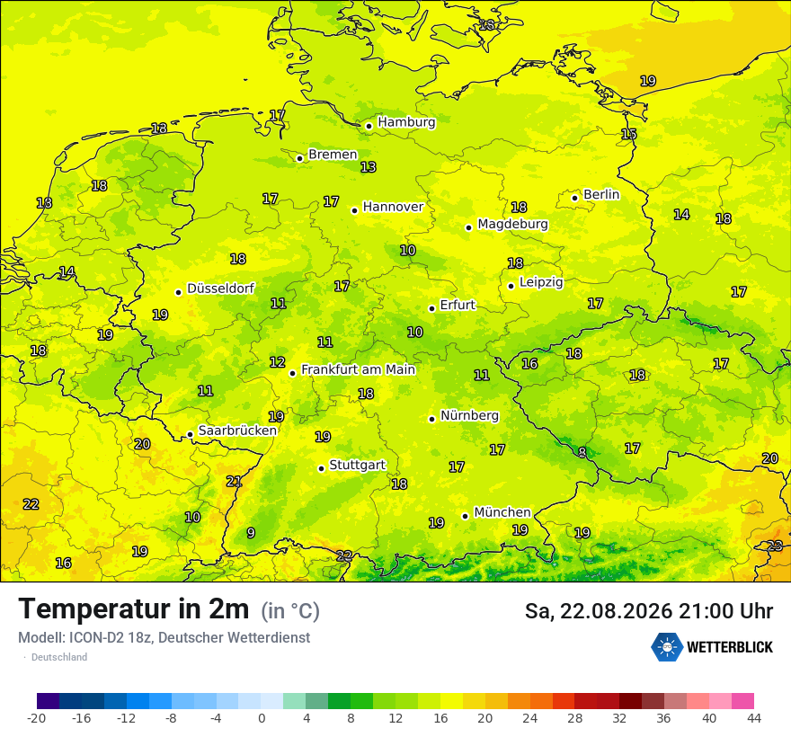 Wetterbild ICON-D2