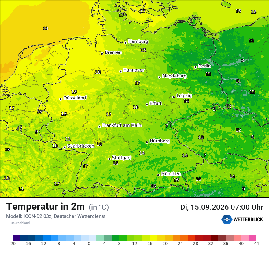 Wetterbild ICON-D2