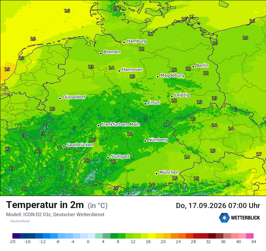 Wetterbild ICON-D2