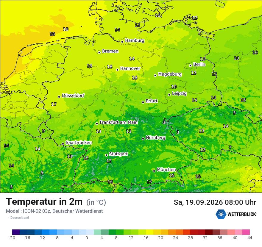 Wetterbild ICON-D2