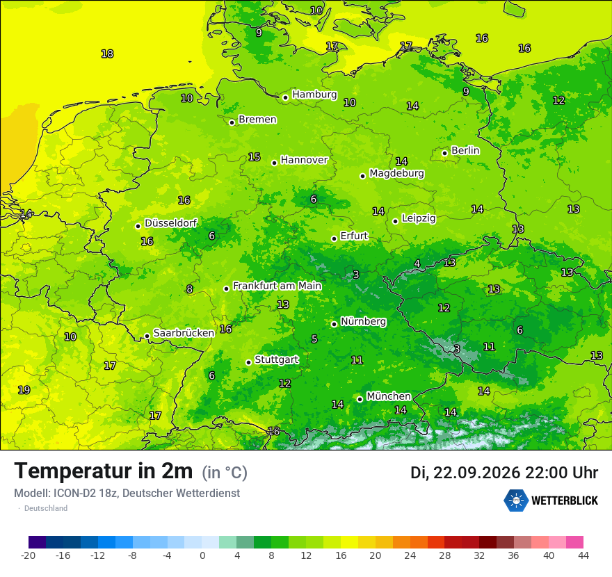 Wetterbild ICON-D2