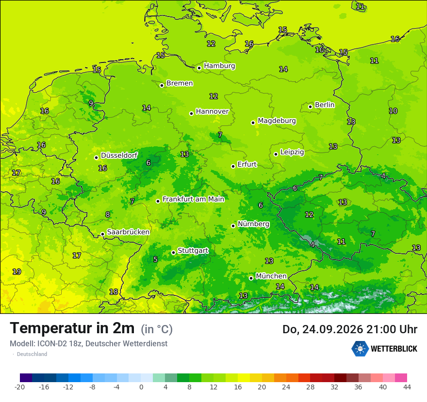 Wetterbild ICON-D2