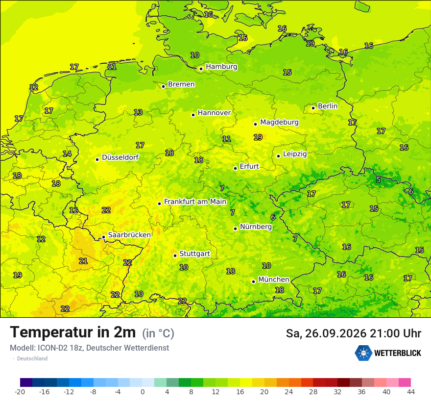 Wetterbild ICON-D2