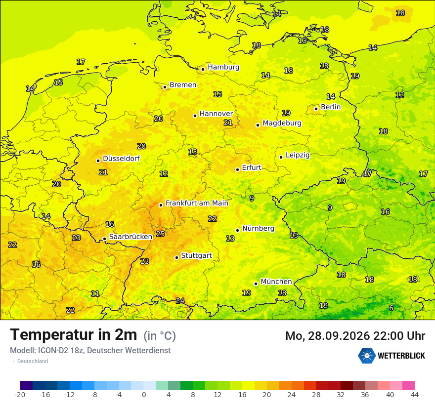 Wetterbild ICON-D2