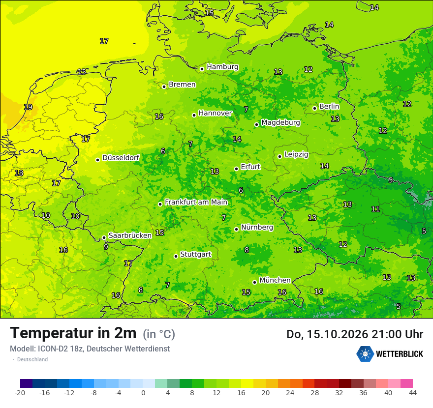 Wetterbild ICON-D2