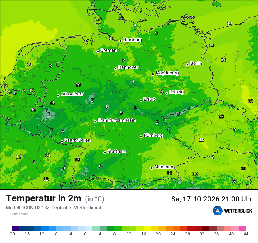 Wetterbild ICON-D2