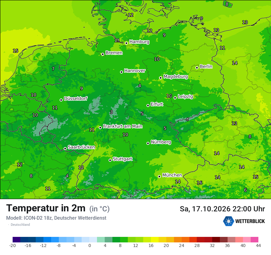 Wetterbild ICON-D2